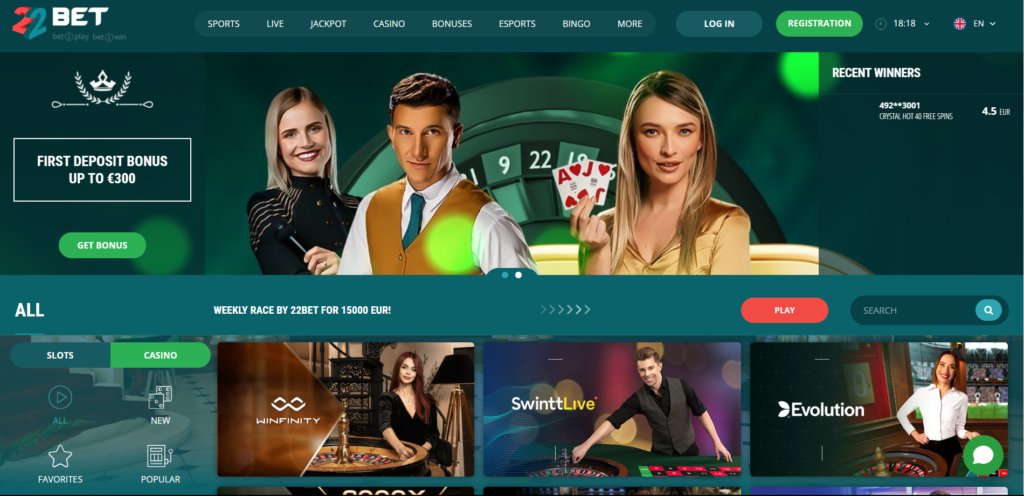 22Bet Casino