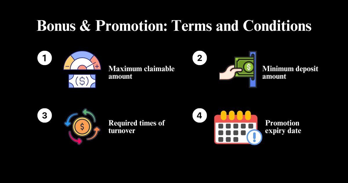 bonus & promotion - term and conditions