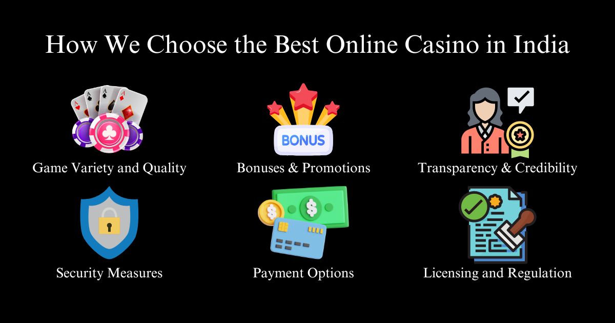 how we choose the best online casino in India