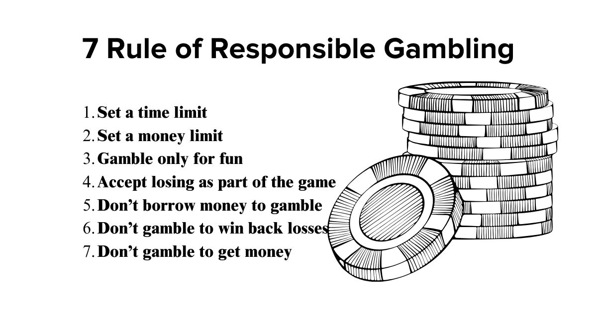 7 rules of responsible gambling