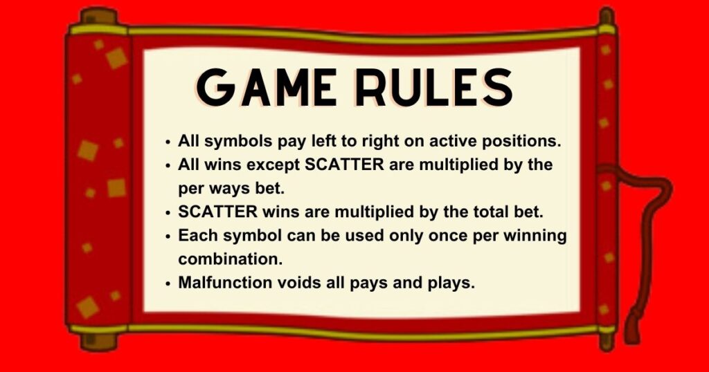 Game rule of Fortune God on gambling sites