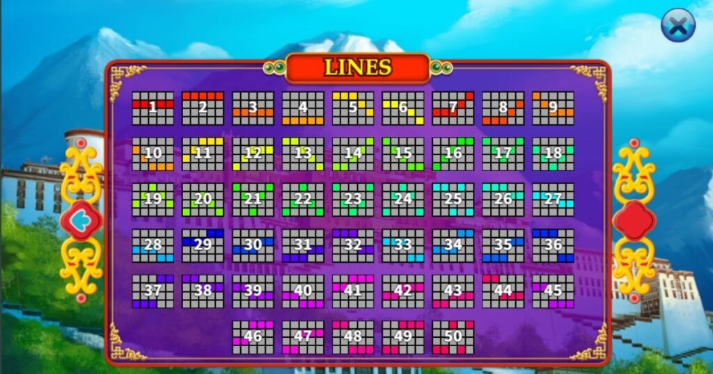 online betting pay lines