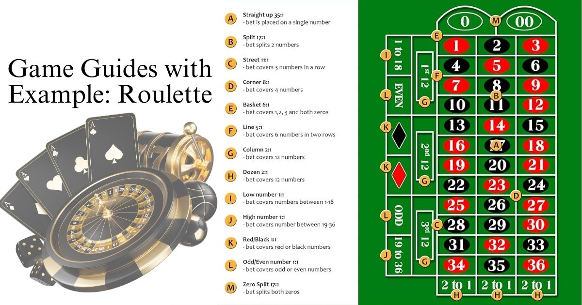 game guides with example - roulette