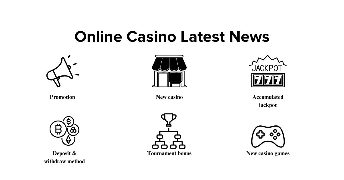 online casino latest news